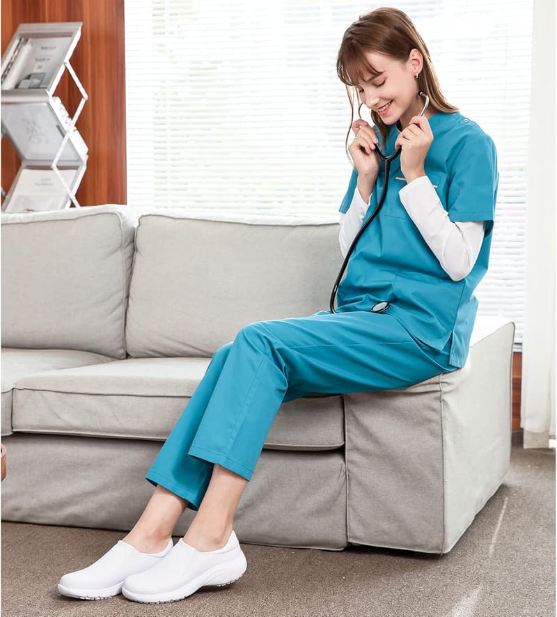 Hawkwell Damen rutschfeste Komfortschuhe für Krankenschwestern