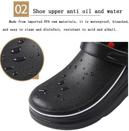 Wasserdichte Clogs für Herren und Damen – Leichte Stahlkappenschuhe für Garten und Arbeit