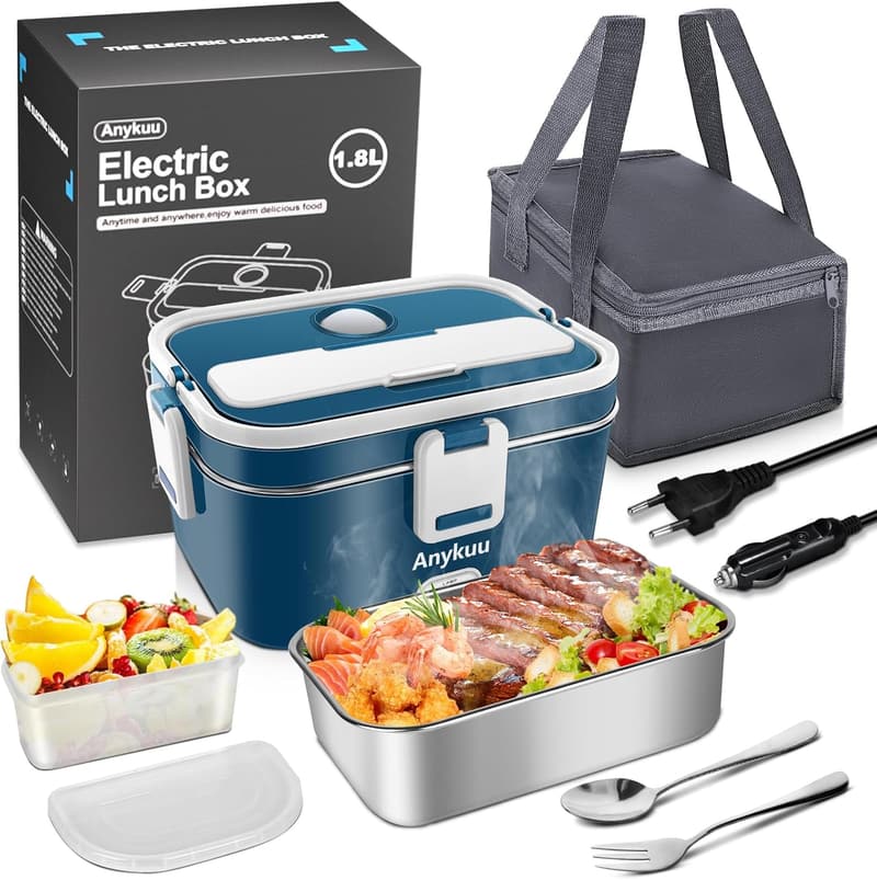 Tragbare Elektrische Lunchbox 1,8L 100W für Auto und Büro