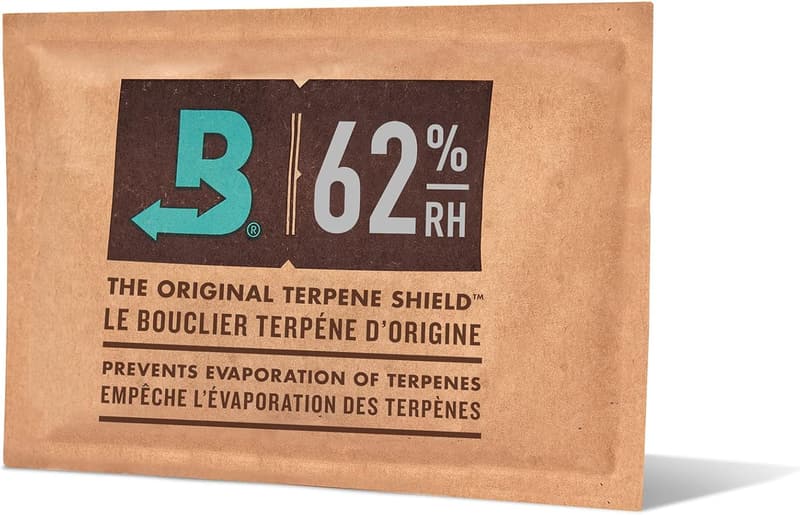 Boveda 62 % Humidor-Paket für Zigarren – 1 Stück Feuchtigkeitskontrolle