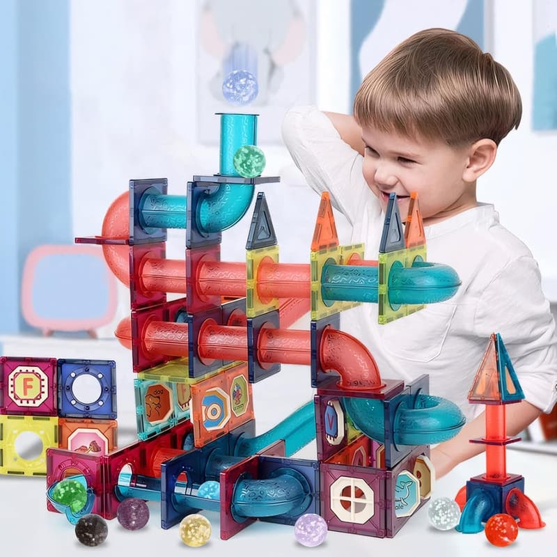Leuchtende Glasmurmeln für Kinder - 20 Stück, 12 mm, bunt