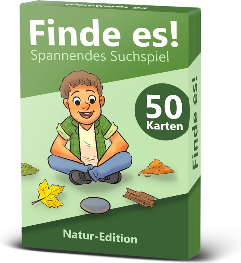 Outdoor Schatzsuche für Kinder – Entdecker-Spielzeug ab 4 Jahren