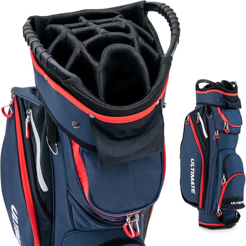 Wasserabweisende Golf-Standtasche für bis zu 14 Schläger