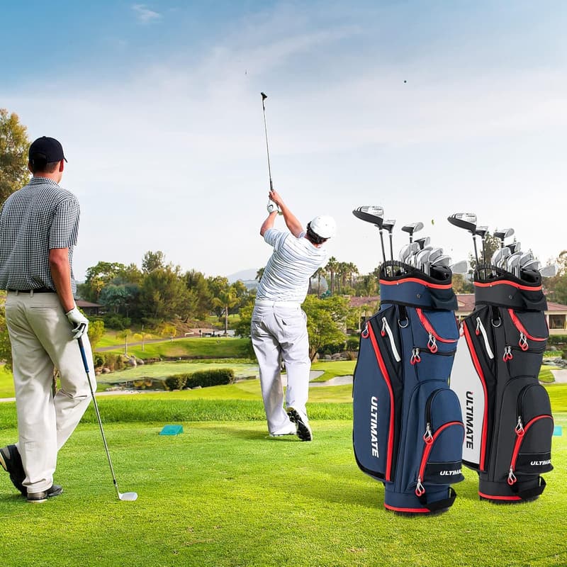 Wasserabweisende Golf-Standtasche für bis zu 14 Schläger