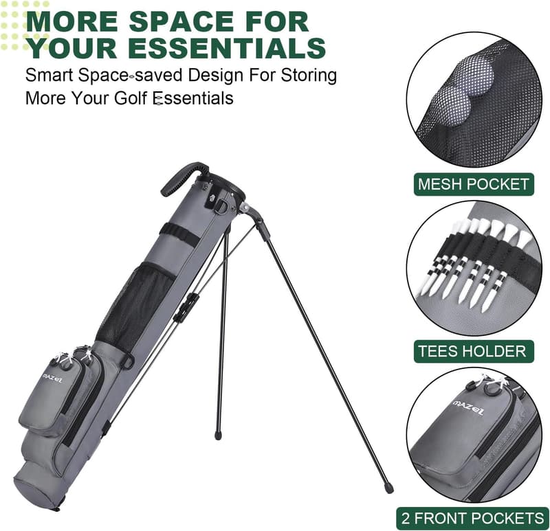 Leichte Bleistift-Golftasche aus 900D-Nylon für Männer und Frauen