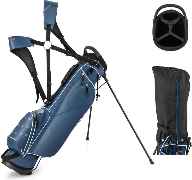 Tragbare Golftasche mit Ständer und Griffen für Golfreisen