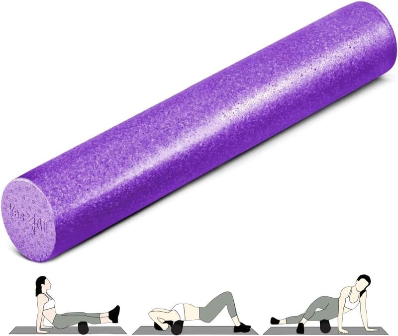 Yes4All Hochdichte Schaumstoffrolle für Regeneration und Fitness 30/45/60/90 cm