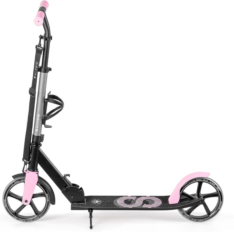Klappbarer Infinity Tretroller mit höhenverstellbarem Aluminium-Deck für Kinder und Erwachsene