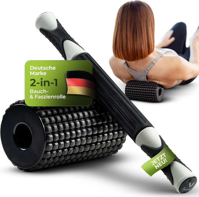 2-in-1 Faszienrolle für effektive Massage und Muskelregeneration