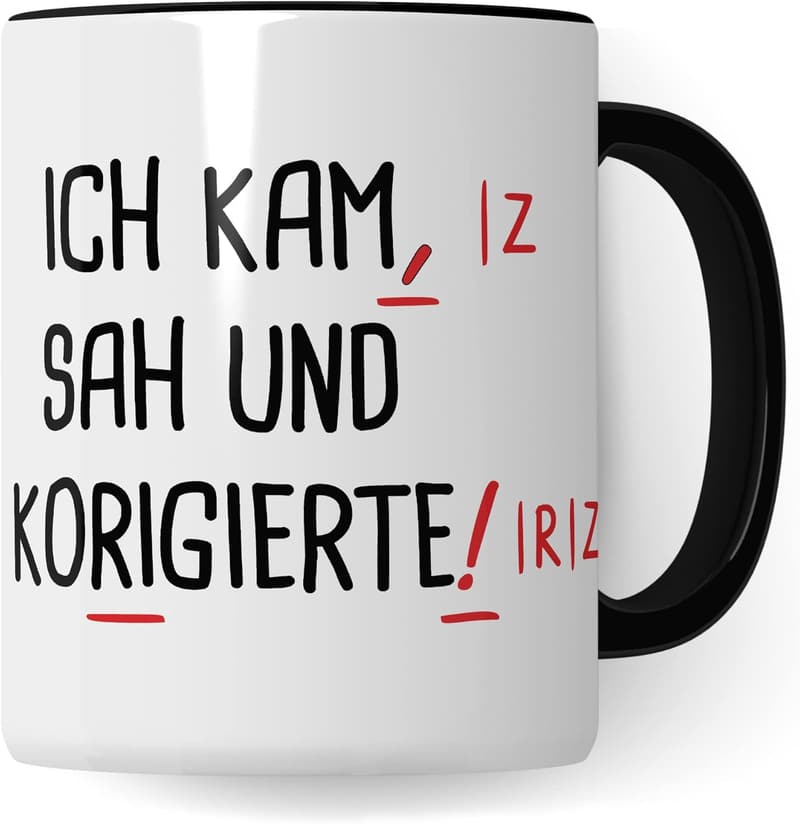 Lustige Lehrer-Tasse 