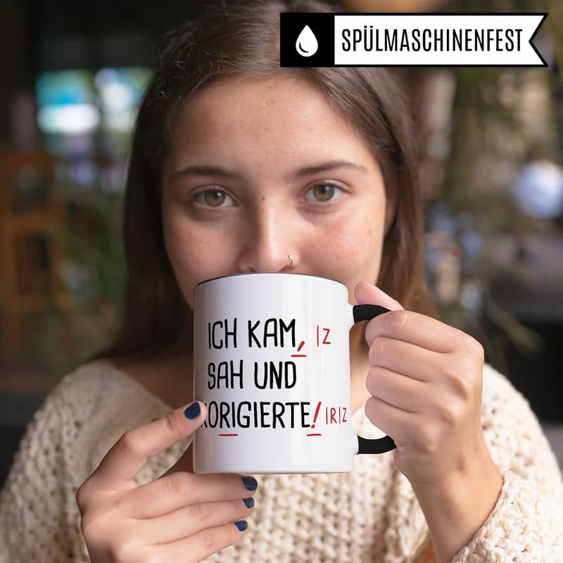 Lustige Lehrer-Tasse 