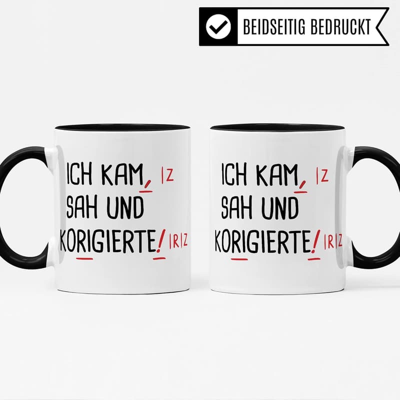 Lustige Lehrer-Tasse 