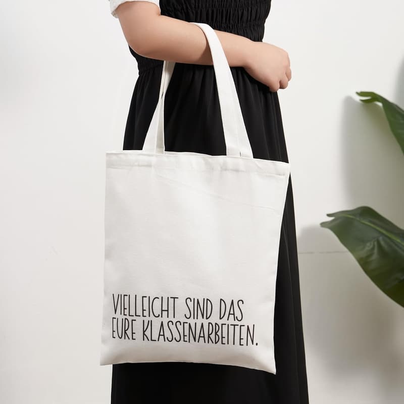Jutebeutel für Lehrer – witziges Geschenk zum Ausbildungsstart