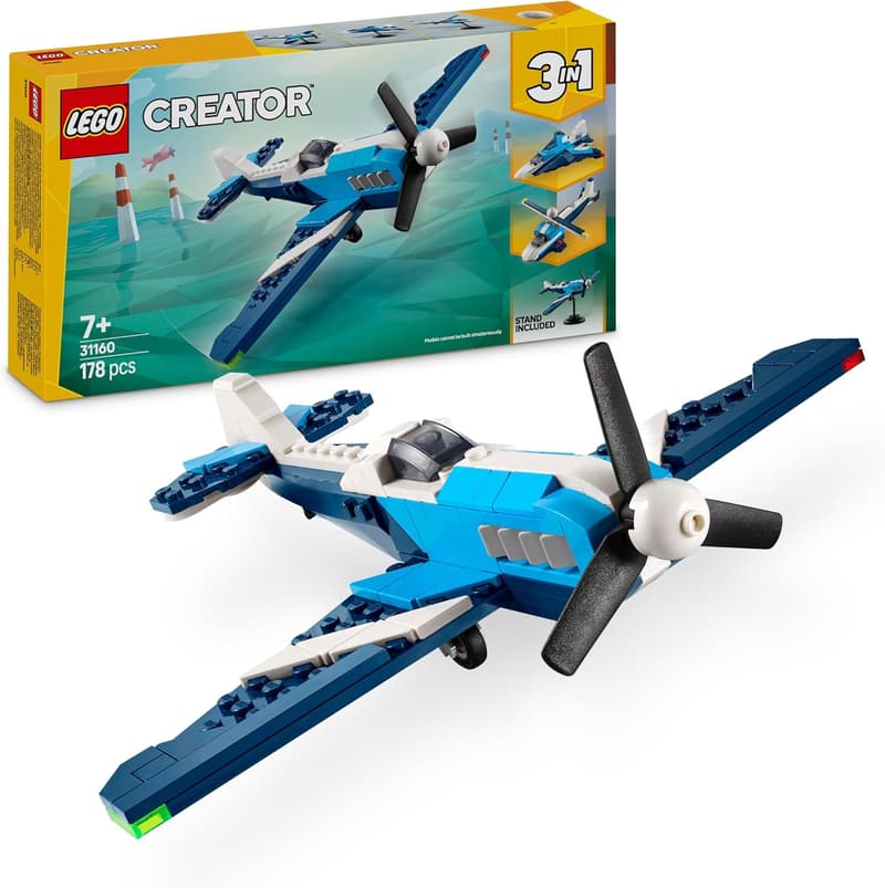 LEGO Creator 3in1 Bauset: Flieger für Jungen und Mädchen ab 7 Έτη