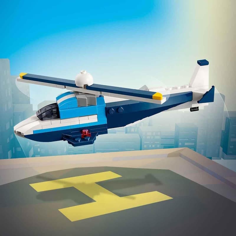 LEGO Creator 3in1 Bauset: Flieger für Jungen und Mädchen ab 7 Έτη