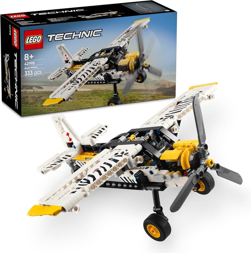 LEGO Technic Propellerflugzeug 42198 - Baubares Modell für Kinder ab 8 Έτη