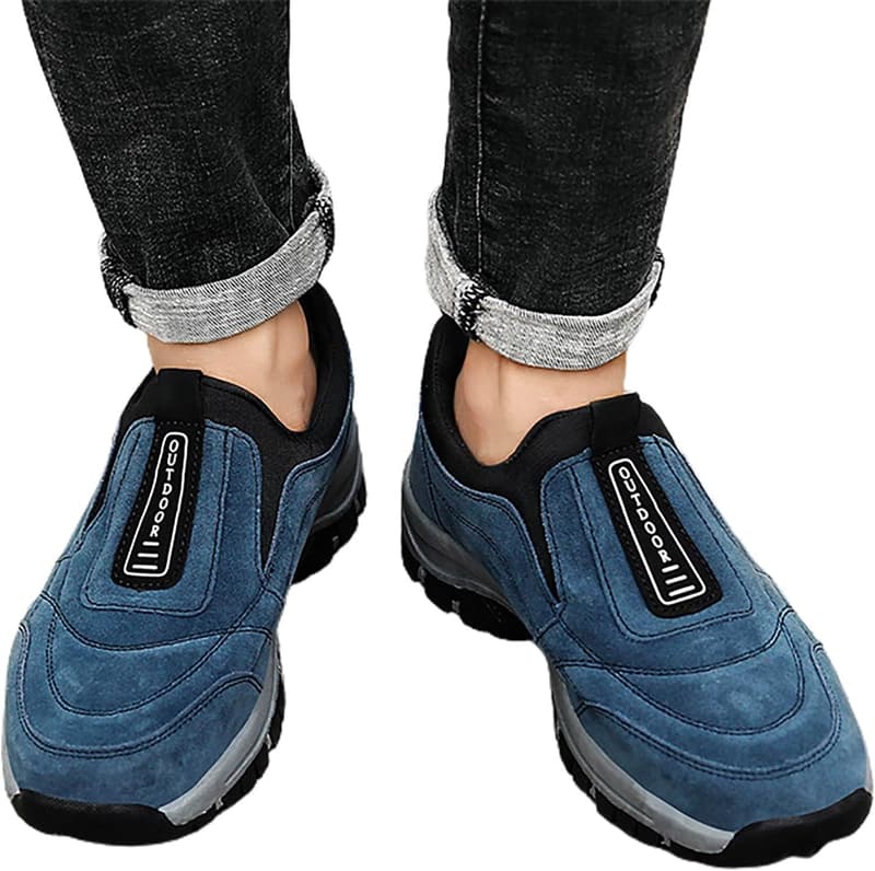 Wasserdichte orthopädische Freizeitschuhe für Herren, extra weit
