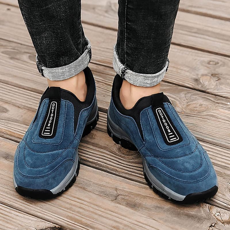 Wasserdichte orthopädische Freizeitschuhe für Herren, extra weit