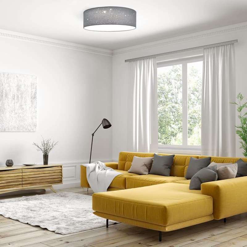 Dimmbare LED Deckenleuchte 32cm mit Farbwechsel und Fernbedienung
