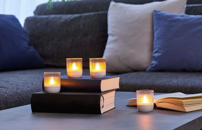 Kabelloses 4er-Set LED Lounge Lights mit Touchsensor für Innen und Außen