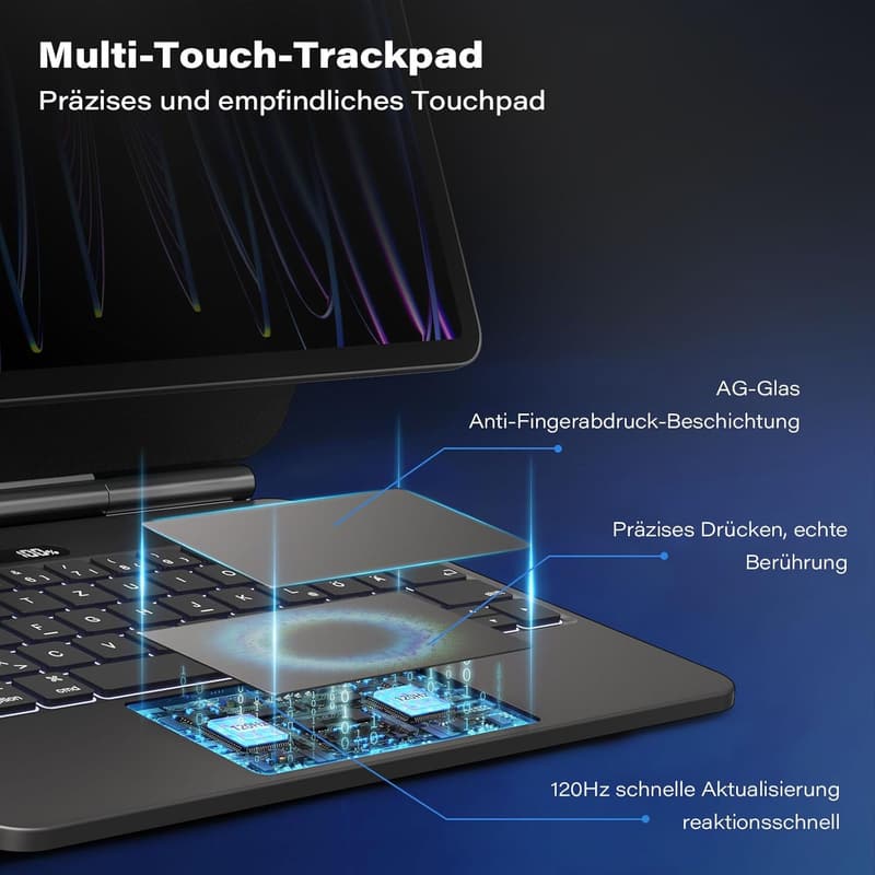 Magic Keyboard mit Trackpad für iPad Pro 11