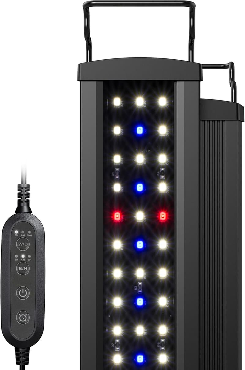 SlimLED Aquariumbeleuchtung mit vollem Spektrum, 58-75 cm, 16W