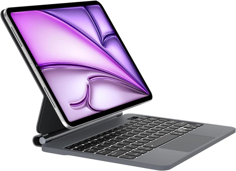 Magic Tastatur für iPad Air 11 Zoll - QWERTZ, mit Trackpad und Hintergrundbeleuchtung