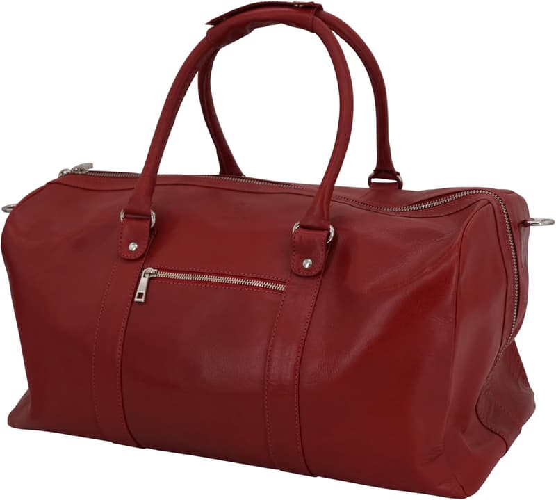 Handgemachte Leder-Reisetasche Lothar für Kurztrip und Wochenendreise
