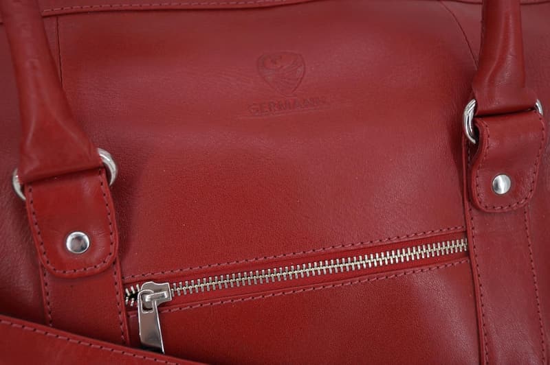 Handgemachte Leder-Reisetasche Lothar für Kurztrip und Wochenendreise