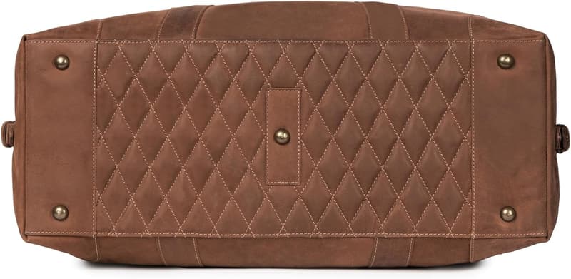DRAKENSBERG Weekender 'David' - Vintage Leder Reisetasche 45L