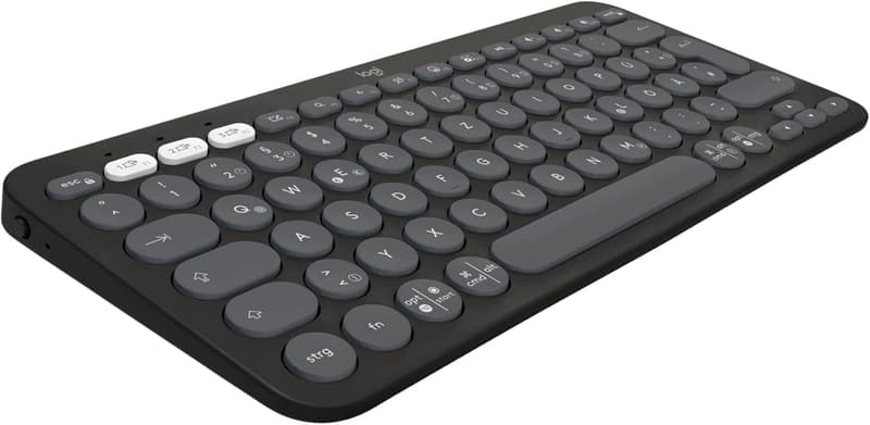 Logitech K380s Bluetooth-Tastatur für Multi-Devices, QWERTZ, Graphit