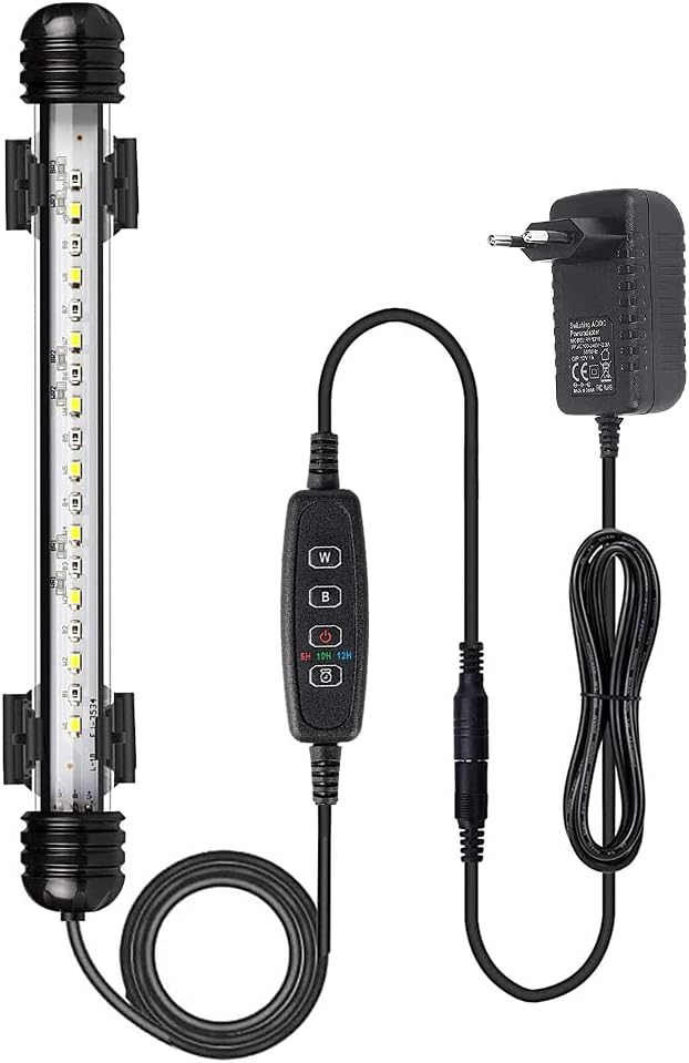 Aquarium LED Licht mit Timer und Dimm-Funktion – 18 cm