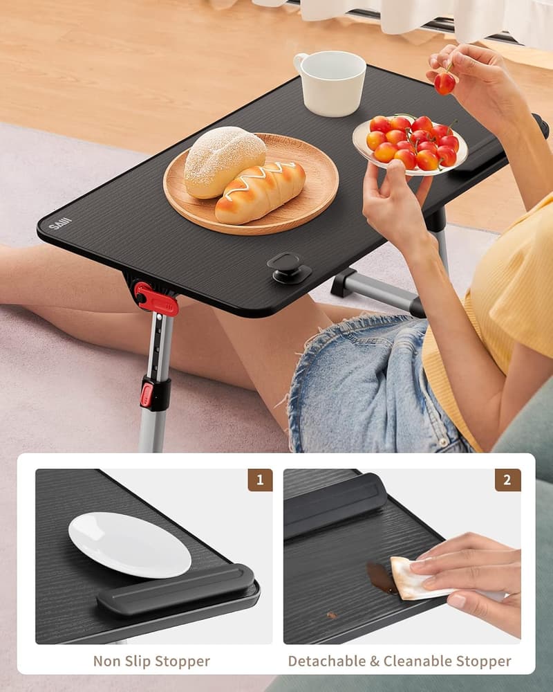 Höhenverstellbarer Lapdesk für Sofa – klappbar, bis 17