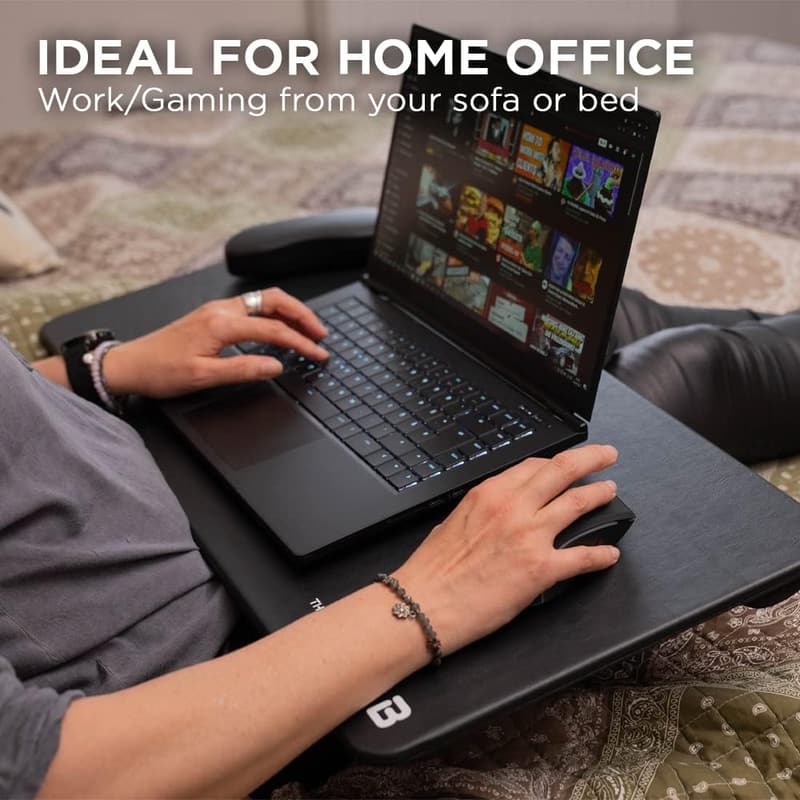 G-LAB K-Board Cadmium Laptopablage mit XXL-Kissen für Home Office und Gaming