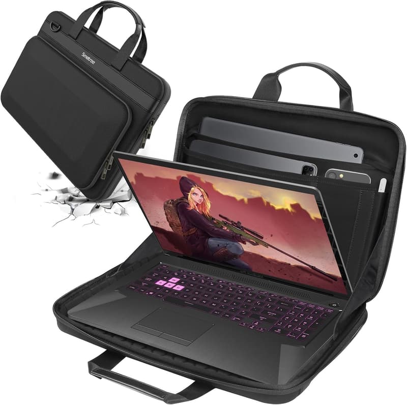 Hartschalen-Aktentasche für Acer, ASUS, Dell, MSI und HP Laptops