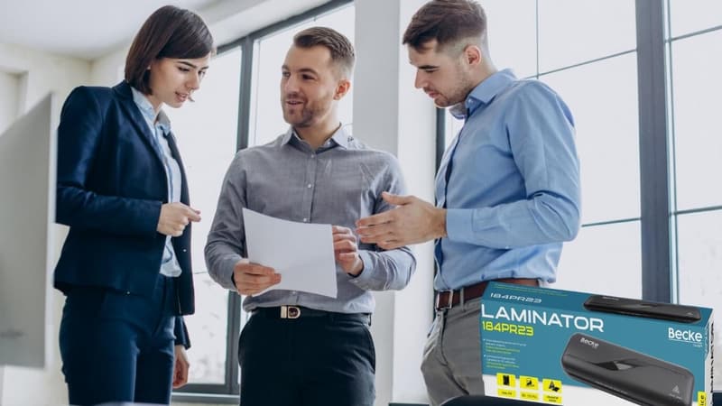 ZOLTA A4 Laminiermaschine für Zuhause mit 40 Laminierfolien