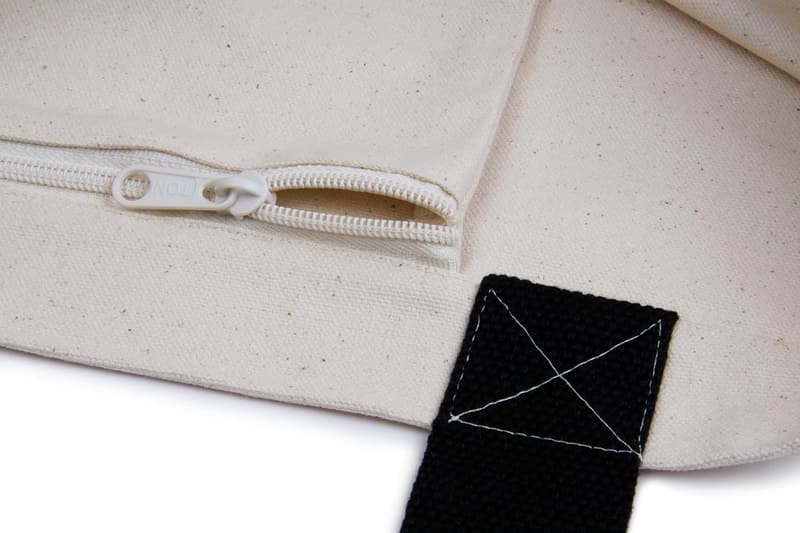 Stylische Baumwoll-Shopper mit Innentasche und Reißverschluss