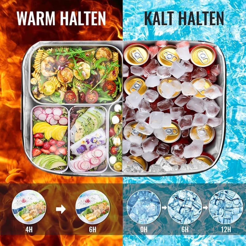 Faltbare Kühltasche 30L – Thermoisolierte, wasserdichte Kühltasche für Familie und Reisen
