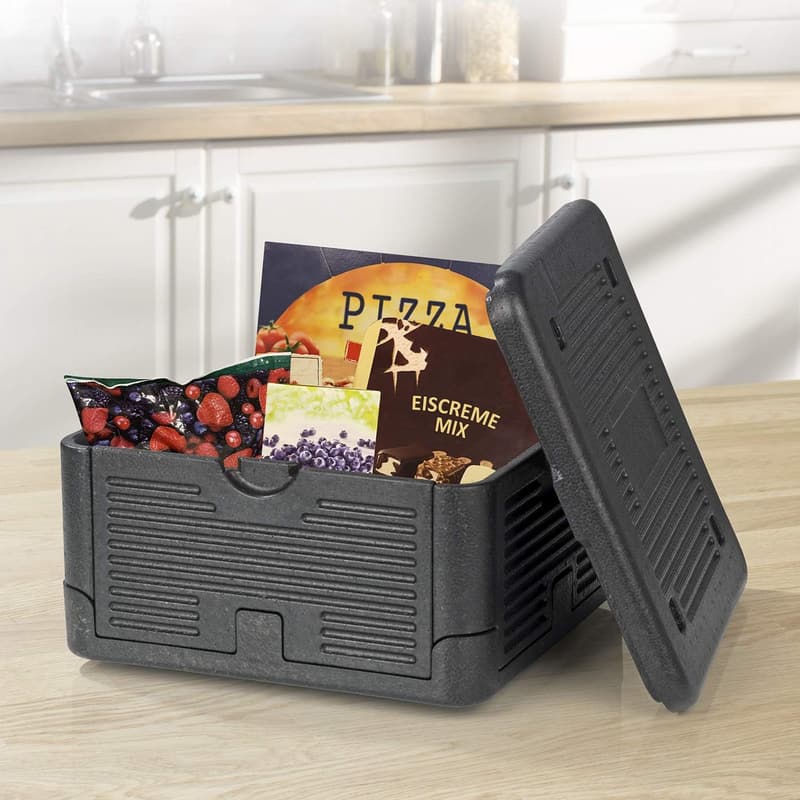 Faltbare Thermo-Kühlbox für Take-Away und Picknick, 17,5 L