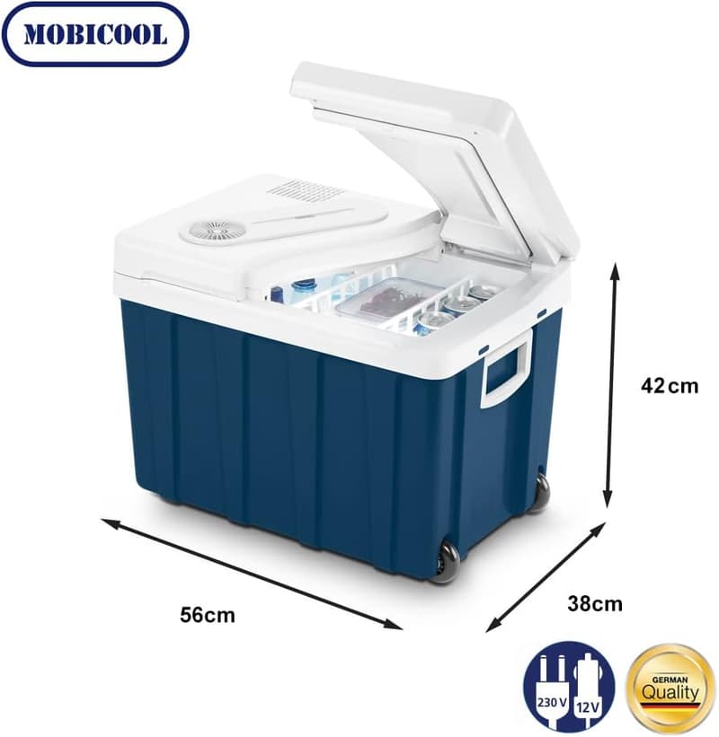 Mobicool MQ40W Elektrische Kühlbox 39L für Auto und Wohnmobil