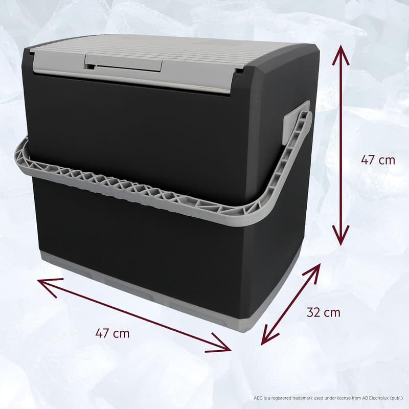 AEG Thermoelektrische Kühlbox 28L, 12/230 Volt, schwarz