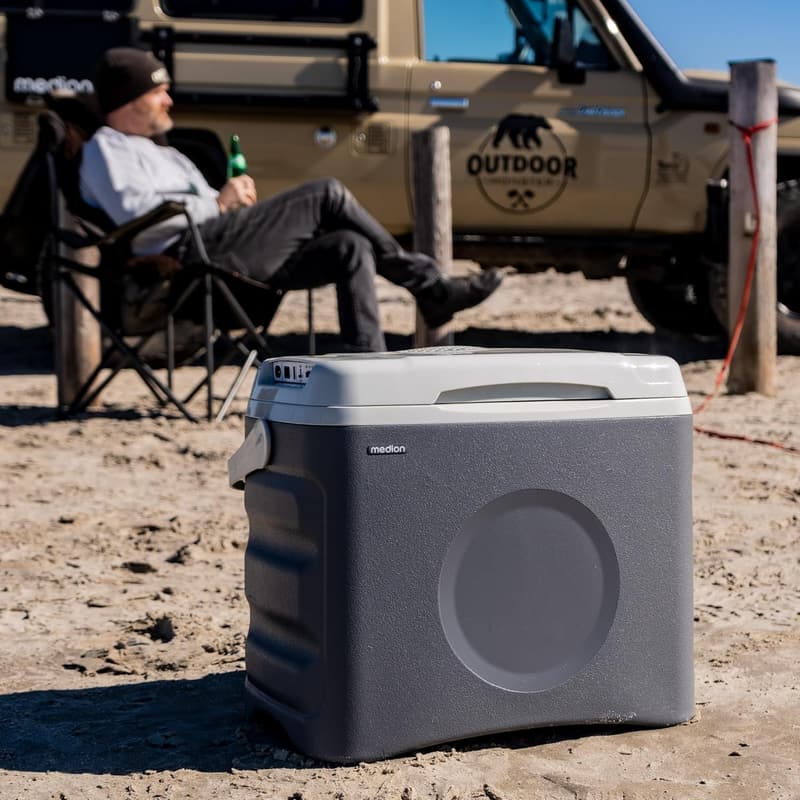 MEDION 25L Thermoelektrische Kühlbox für Auto und Camping