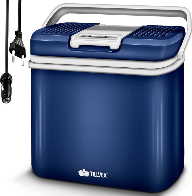 Elektrische Kühlbox 24L für Auto und Camping – kühlt & wärmt