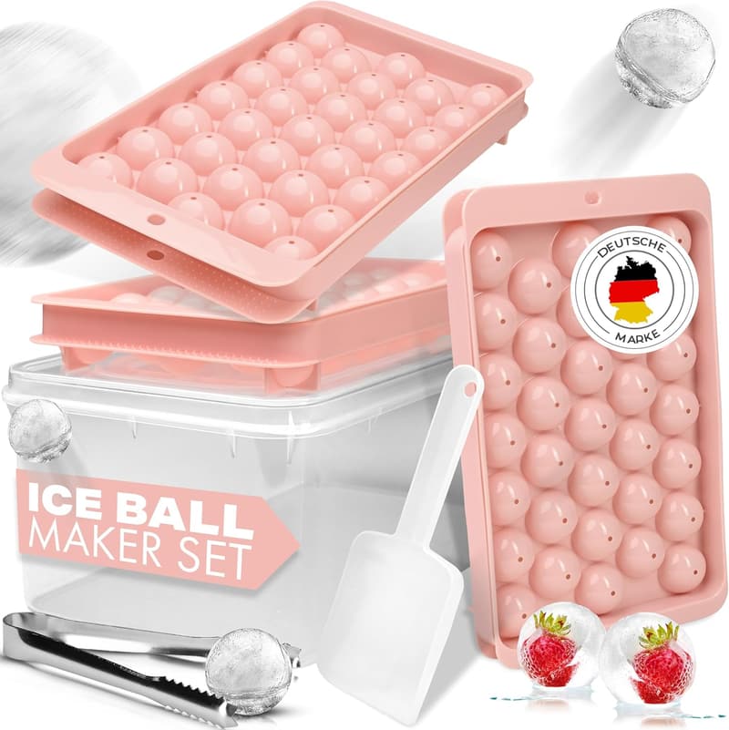 Eiswürfelform für 99 Kugeln – Ideal für Cocktails und Whisky