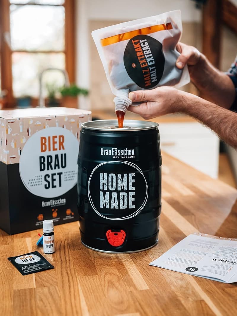 Bierbrauset für Männer – Pils im 5-Liter-Fass, in 7 Tagen fertig