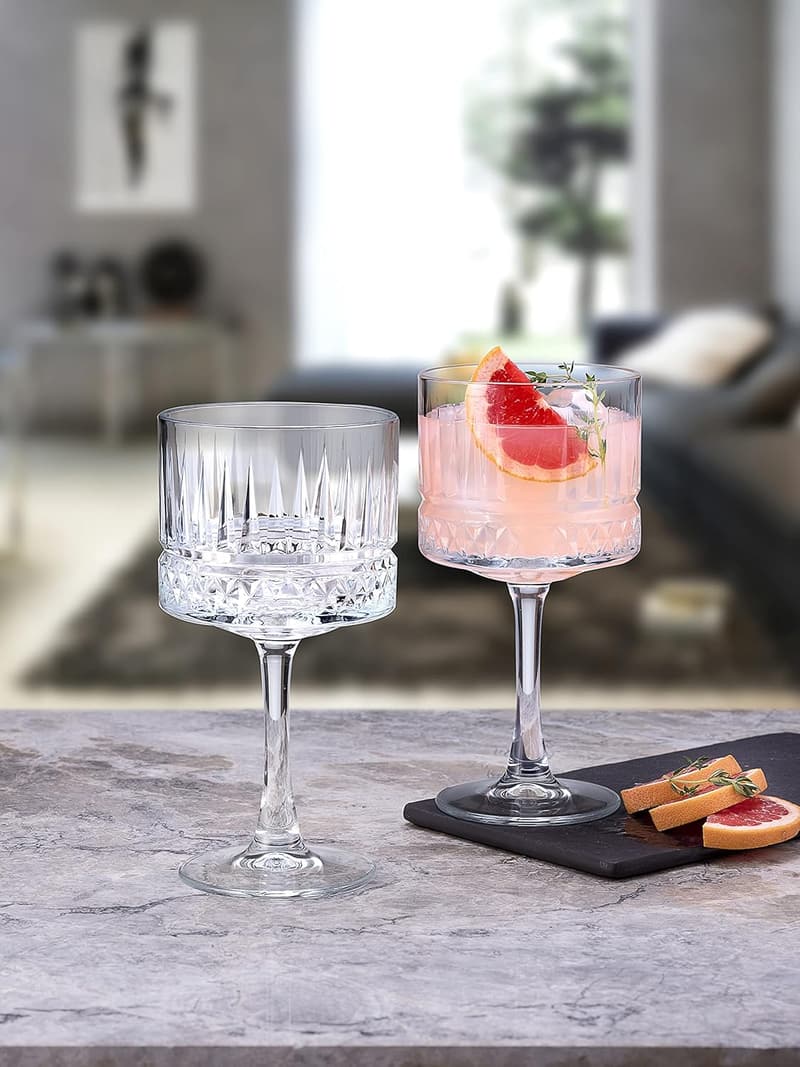 Elysia Cocktailglas Set aus Kristall, 4er-Set, 500cc für die Bar