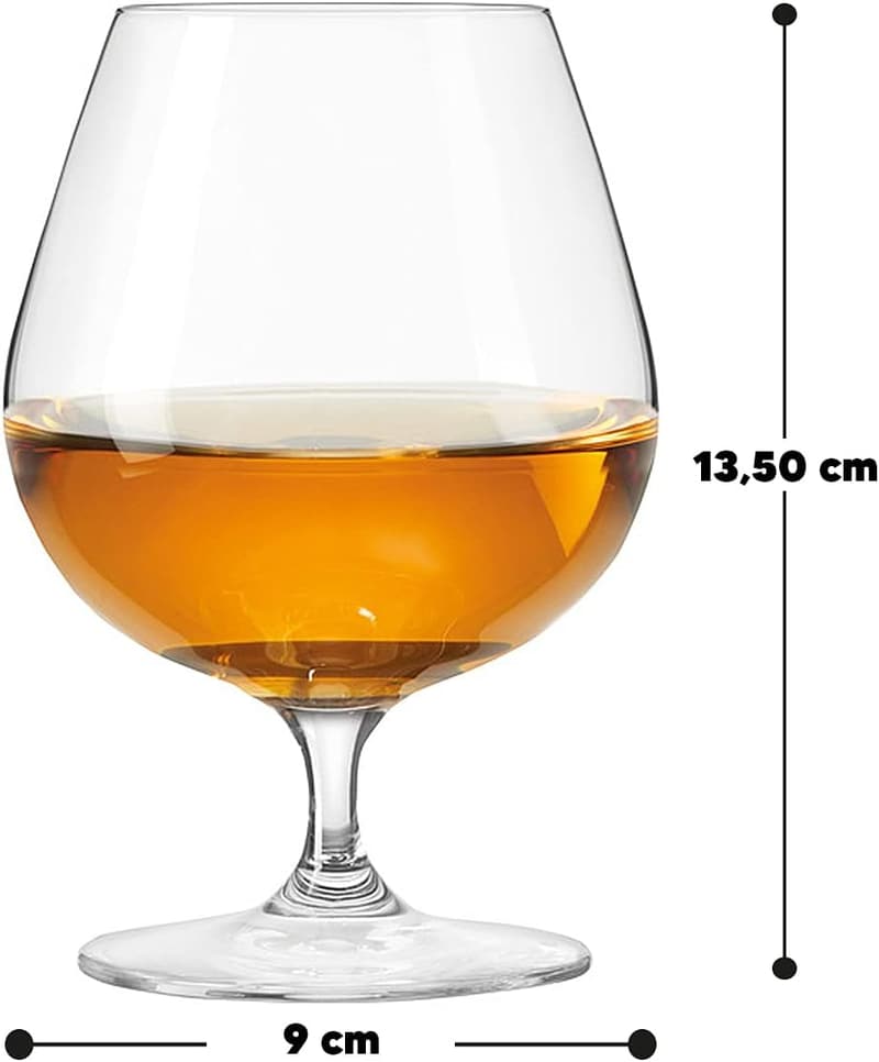 Graviertes Brandyglas 