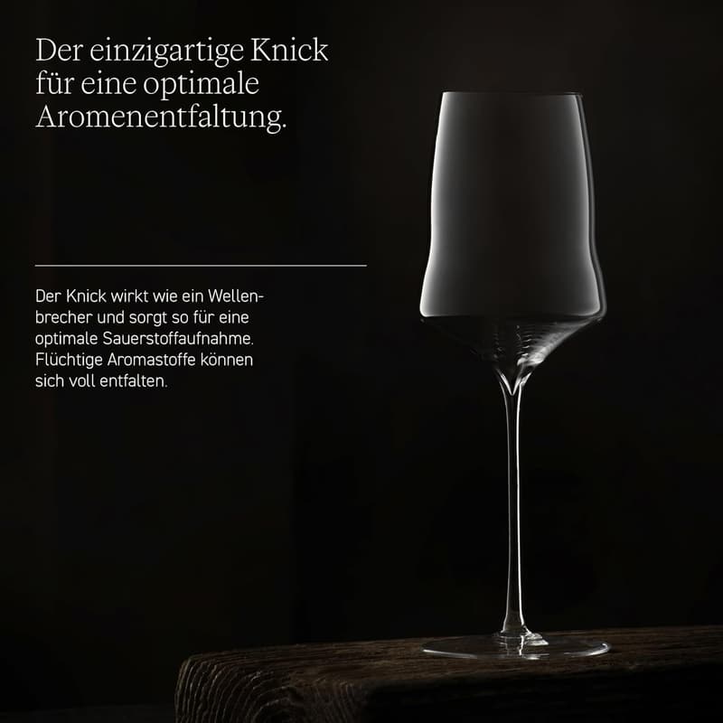 Handgefertigtes Weißweinglas Set – Josephine N°1 für Genießer