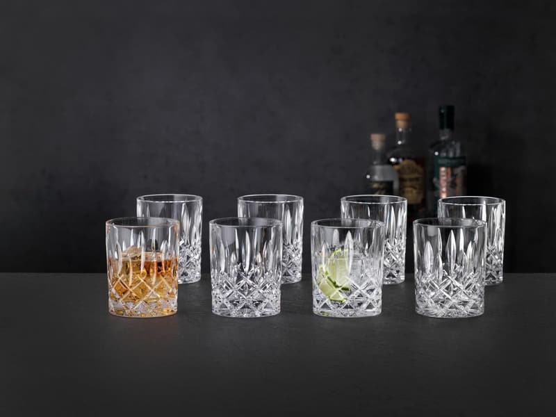 Nachtmann Noblesse Trinkgläser Set aus Kristallglas, 8-teilig, 395 ml