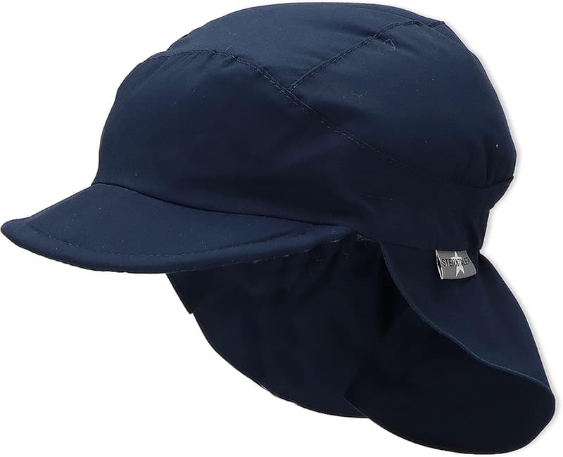 Sterntaler Mädchen Sommermütze mit Nackenschutz und UV-Schutz 50+